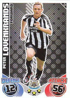 Peter Lovenkrands Newcastle United 2010/11 Topps Match Attax #231